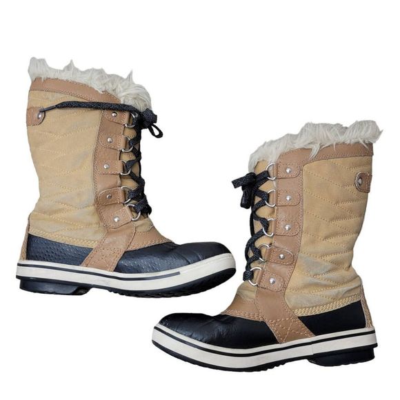 Sorel KIDS Tofino II Little Kid Waterproof Curry/Elk US Sz 3 - Picture 7 of 10